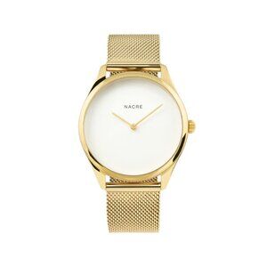 Nacre - Gold Mesh Women's Fashion Hand Watch